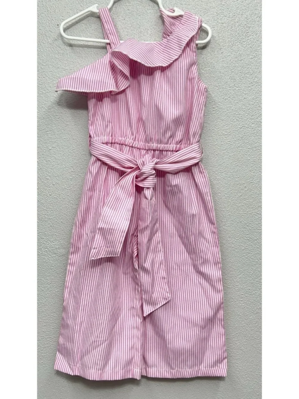 NEW Habitual Girls Jumpsuit 3T LOT Of 3 Sleeveless Striped Nautical Preppy READ